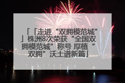 「走进“双拥模范城”」株洲8次荣获“全国双拥模范城”称号 厚植“双拥”沃土谱新篇
