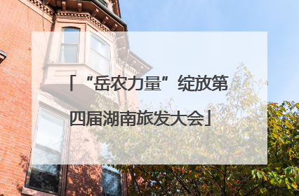 “岳农力量”绽放第四届湖南旅发大会