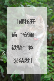 硬核开道“安澜铁骑”整装待发