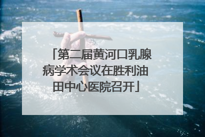 第二届黄河口乳腺病学术会议在胜利油田中心医院召开