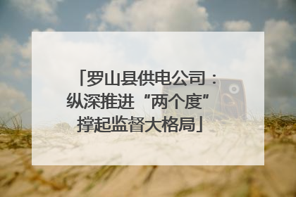 罗山县供电公司：纵深推进“两个度” 撑起监督大格局