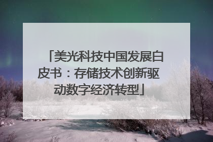 美光科技中国发展白皮书：存储技术创新驱动数字经济转型