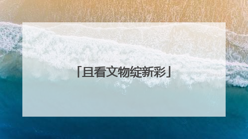 且看文物绽新彩