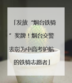 发放“烟台铁骑”奖牌！烟台交警表彰为中高考护航的铁骑志愿者