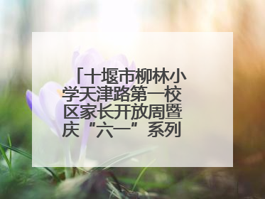 十堰市柳林小学天津路第一校区家长开放周暨庆“六一”系列活动圆满落幕