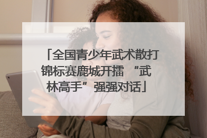 全国青少年武术散打锦标赛鹿城开擂 “武林高手”强强对话
