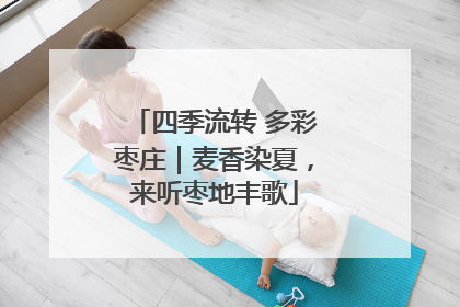 四季流转 多彩枣庄｜麦香染夏，来听枣地丰歌