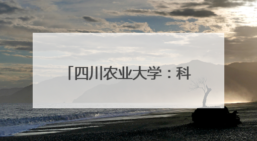 四川农业大学：科技赋能“天府粮仓”谱写稻香新篇