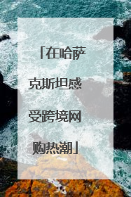 在哈萨克斯坦感受跨境网购热潮