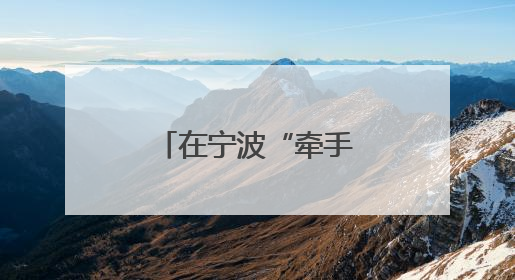 在宁波“牵手” 向中国大市场“进军”