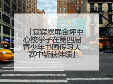 宜宾翠屏金坪中心校学子在第四届青少年书画传习大赛中斩获佳绩