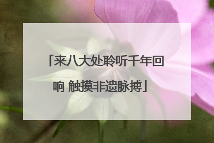 来八大处聆听千年回响 触摸非遗脉搏
