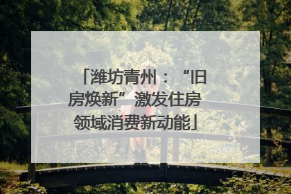 潍坊青州：“旧房焕新”激发住房领域消费新动能