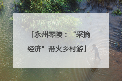 永州零陵：“采摘经济”带火乡村游