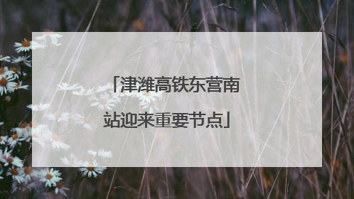 津潍高铁东营南站迎来重要节点