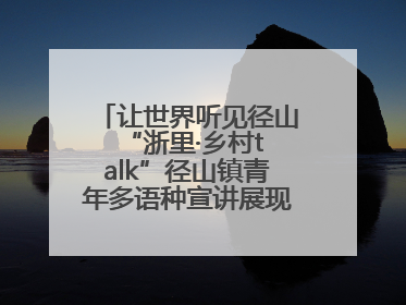 让世界听见径山 “浙里·乡村talk”径山镇青年多语种宣讲展现文化国际范