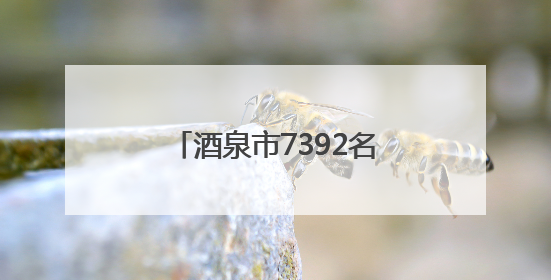酒泉市7392名高考生奔赴考场 护航万千学子追梦路
