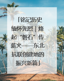 铭记历史 缅怀先烈｜烽起“磐石”传薪火——东北抗联创建地的振兴新篇