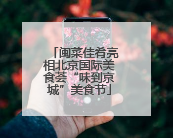 闽菜佳肴亮相北京国际美食荟“味到京城”美食节