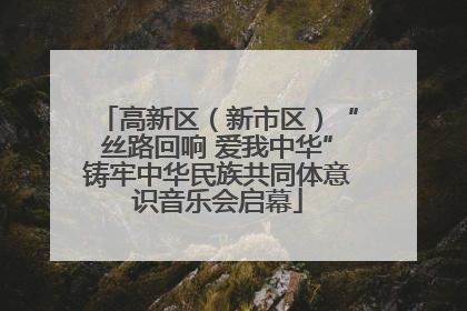 高新区（新市区）“丝路回响 爱我中华”铸牢中华民族共同体意识音乐会启幕
