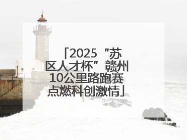 2025“苏区人才杯”赣州10公里路跑赛点燃科创激情
