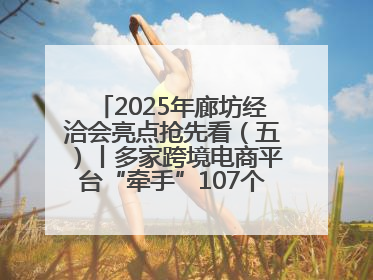 2025年廊坊经洽会亮点抢先看（五）丨多家跨境电商平台“牵手”107个特色产业集群